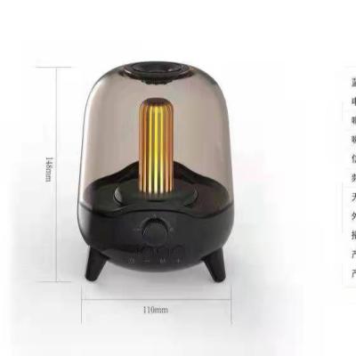 China Digita Lamp Smart Speaker Manufactrur Loudspeaker Sound Equipment Amplifiers Mini Led Wireless Speaker for sale