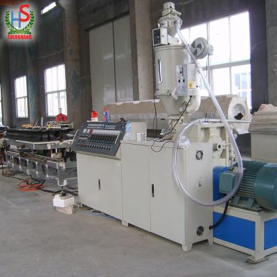 China PIPE Double Wall Corrugated Pipe Making Machine Double Layer Plastic Pipe PVC Corrugated Tube Extrusion Line for sale