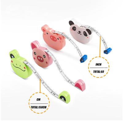 China Cartoon Design Good Quality Measuring Tape PP Shell Pu Shell Nano Measuring Tape for sale