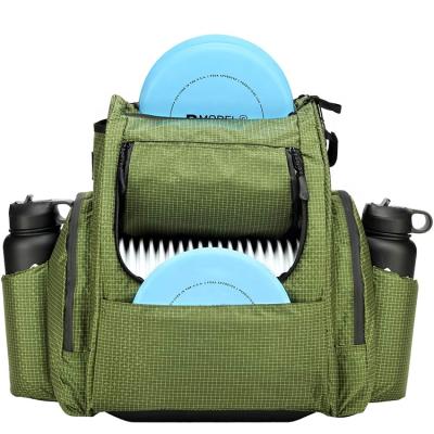 China Disc Golf Backpack Large Capacity Water Resistant 26 Discs Frisbee Golf Bag Organizer Disc Golf Backpack Bag for sale