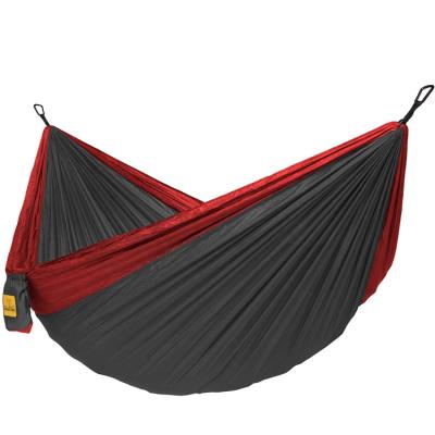 China Modern Nylon Outdoor Parachute Double Hammock Travel Single Camping Hammock For Sleeping for sale