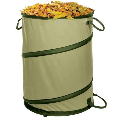 China Sustainable 30 Gallon Garden Trash Lawn Collapsible Leaf Bag Gardening Waste Bag for sale