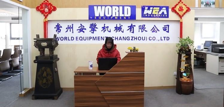 Geverifieerde leverancier in China: - World Equipment (Changzhou) Co., Ltd.