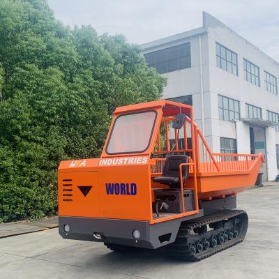 China 35hp correa eslabonada Mini Dumper en venta