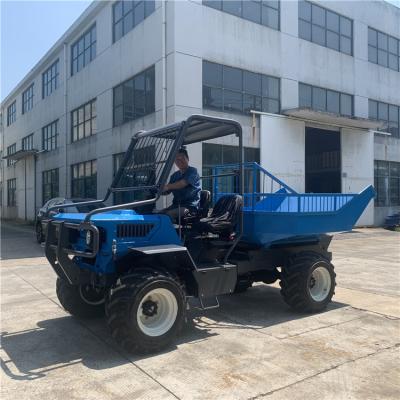 China Uno mismo que carga la tonelada 280m m de Mini Dumper 2 para las plantaciones de la piña en venta