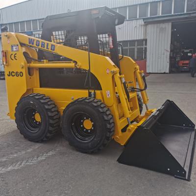 China Mini Small Skid Steer Loader 220V Crawler Tracked Skid Steer Loader for sale