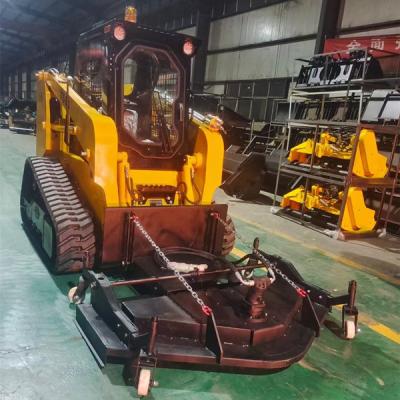 China Emisión baja de Mini Skid Loader 1500kgs de la rueda de la correa eslabonada con el motor de Yanmar en venta