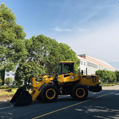 China Cummins Engine Front End Shovel Loader Turbocharged Compact Wheel Loader for sale