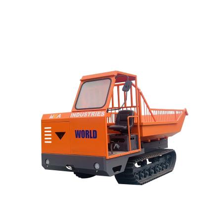 China Tractor de correa eslabonada agrícola 4WD Mini Dumper For Fruits Transport en venta