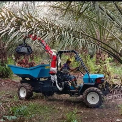 China Offener Fahrerhaus-Traktor passend für Palmöl-Plantagen mit Zapfwellendrehzahl 240-1340rpm und landwirtschaftlicher Reifen-Art zu verkaufen