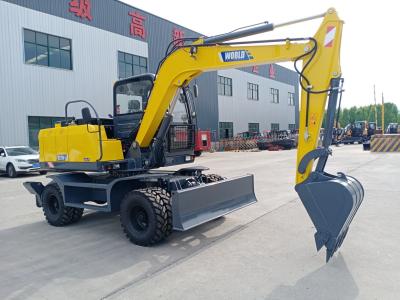 Chine Mechanic Mini Wheel Crawler Excavator Bucket 0.2--.6cbm For River Clean à vendre