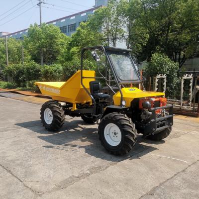 China 11L Palm Oil Tractor 4*4 Wheel Drive With 240-1340rpm PTO Speed With Standard Dumper for sale