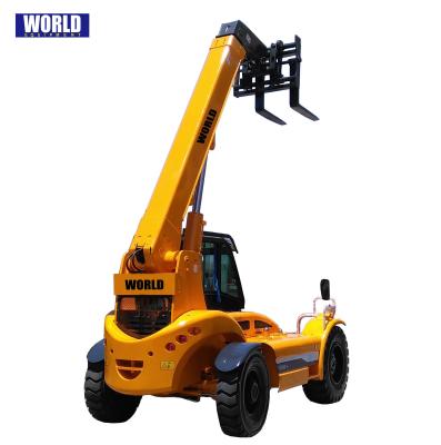 Cina 3T 4T Diesel Telescopic Handler Forklift Four Wheel Steering 7m 14m Telehandler in vendita