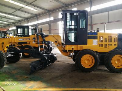 中国 Enclosed Cab Heavy Equipment Motor Grader 97kw Power Output ROPS/FOPS Optional 販売のため