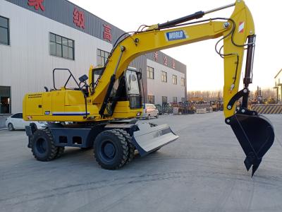 Cina 9.00-20/8 Tires Compact Wheeled Digger With Max. Travel Speed Up To 32km/H in vendita