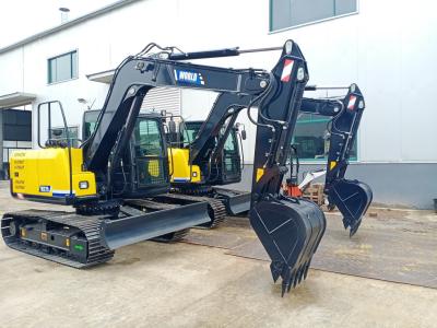 Κίνα 7.5 τόνων Υδραυλικός Excavator Crawler παρόμοιο PC60 PC80 και 7023mm μέγιστο ύψος σκάβοντας προς πώληση