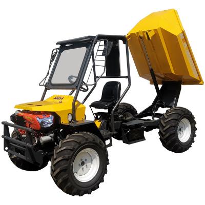 China Máquina de tractor de aceite de palma mini para plantaciones de aceite de palma 4 * 4 ruedas motrices 1325mm ancho de la banda de rodadura en venta