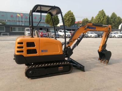 中国 Compact Mini Crawler Excavator With 310mm Blade Cutting Depth 2200kg Bucket 0.1-0.3cbm 販売のため