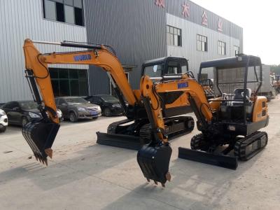 China Compact Mini Crawler Excavator 2200kg Weight 310mm Cutting Depth Crawler Type Te koop