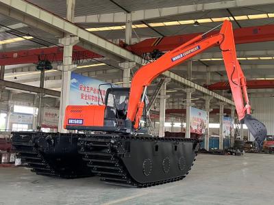 China China Top-Marke nicht Gebrauchtes Amphibienbagger HK150SD mit 0,25 m3 Flussreinigungsmaschine Langstrecken-Boom zu verkaufen