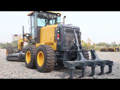 Hydraulic Brake System Heavy Equipment Motor Grader Mini For Road Construction