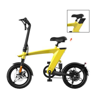 China Electric Bicycle 48V ELektrische Fiets Electric Bike Fahrrad Fiets H1 E Bike Aluminum Alloy Folding Bike for sale