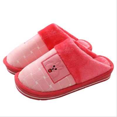 China Winter Cotton Men's Home Slippers Indoor Non-Slip Warm Plush Slippers Plus Size Slippers for sale