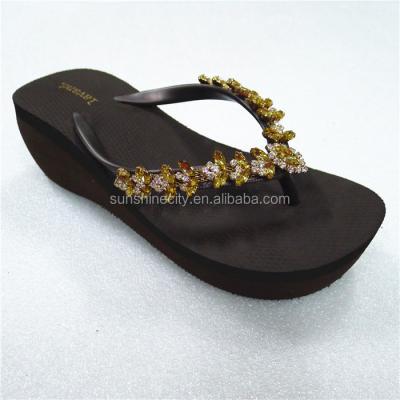 China Flip Flops Women Wedge Flip Flops Slippers for sale