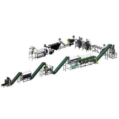 China PET bottle recycling plastic recycling line / pet bottle wasing line for sale