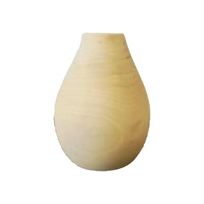 China Europe Living Room Custom Wholesale Table Decorative Wooden Flower Vase Small for sale