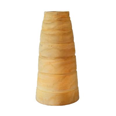 China Traditional Wedding And Home Decorative Wooden Flower Pot Flower Vase Customized Size for sale