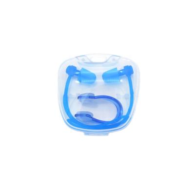 China With Nose Clip Custom Silicone Ear Plugs Travel Set Waterproof Earplugs Sniff Clip Earplugs Swim Jig Surf Ear Plugs for sale