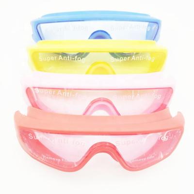 China Swimming Apply To For Kid Swim Goggles Leaking Anti-fog Indoor Outdoor Swimming Goggles Not Reflected Rainbow Plating Lens for sale