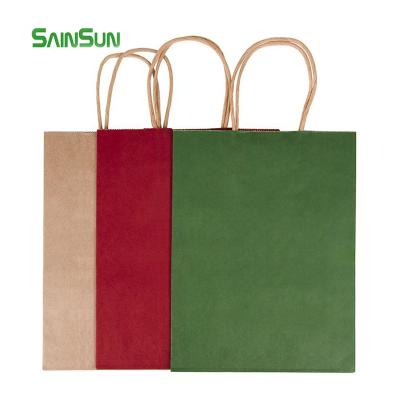 China Custom Printed Paper Bag Luxury Handmade Logo Jewelry Packaging Kraft Shopping Gift Paper Bag Black With Ribbon Handles for sale