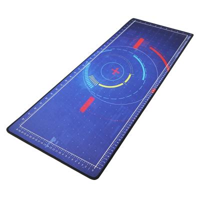 China Best Ruler Custom Mousepad Gaming Computer Mouse Pad Comfortable Selling Design for sale