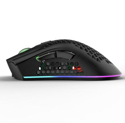 China For Laptop 2021 Wolf Wired Mouse Gameing Mouse Free Customized RGB Wired Wireless For PC Notebook for sale