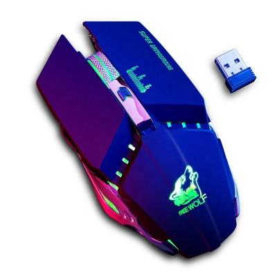 China For Laptop Make Wired Mouse Wireless 800/1200/1600 DPI Rechargeable Mechanical Mouse For Computer for sale