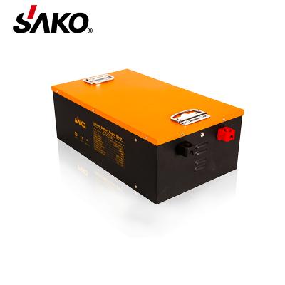 China SAKO systems factory price Li ion battery 12v 250Ah lifepo4 solar power battery bms integrated for 10kw solar panel system for sale