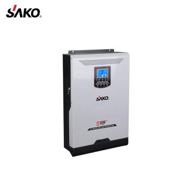 China 3000 Watt Pure Sine Wave24v DC AC 220v Solar Inverter With Solar Charger 350mm*285mm*110mm for sale