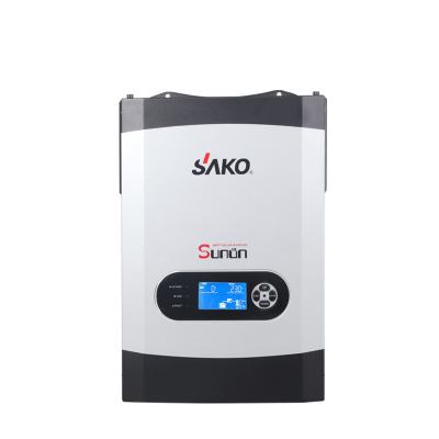 China SAKO 5kw inverter hybrid mppt solar inverter without battery 543x394x204mm for sale