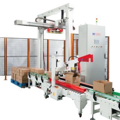 China Food Yanmao Gantry Coordinate Palletizer Machine For Carton for sale