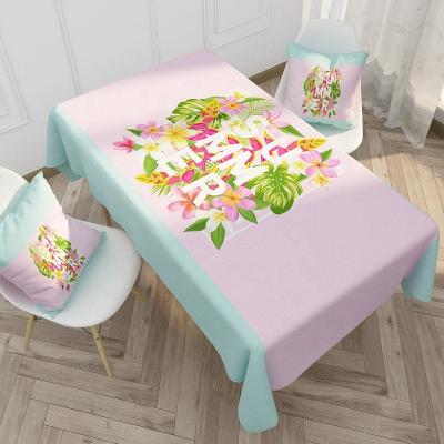 China Factory direct series waterproof canvas wholesale waterproof tablecloth, single tablecloth for sale