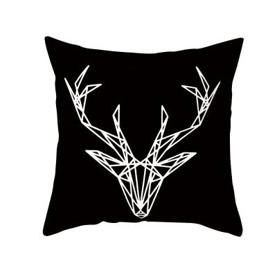 China High Quality Anti-Static Custom Made Tile Case Cover Wholesale Digital Printing Antlers Cushion Cover for sale