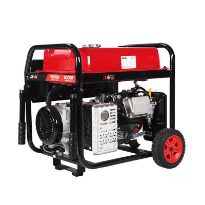 China Supply eletric new high quality hot sale design single phase 5.5 kw alternator gasoline generator for sale