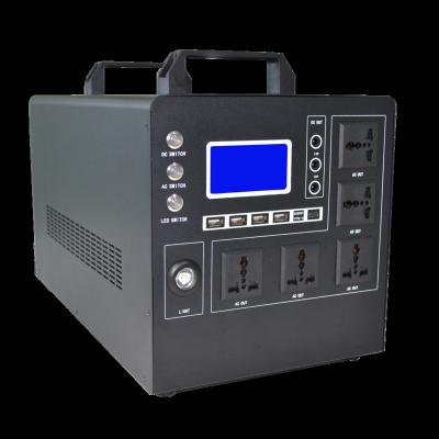 China Factory Price 500W 1KW Lithium Battery System Portable Home Portable Solar Power Generator For TV And Lights For House for sale