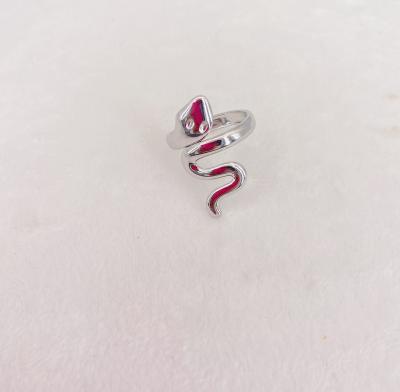 China 2020channel Hiphop Placing New Style Stainless Steel Snake Ring Hiphop Fashion New Style Steel Ring for sale