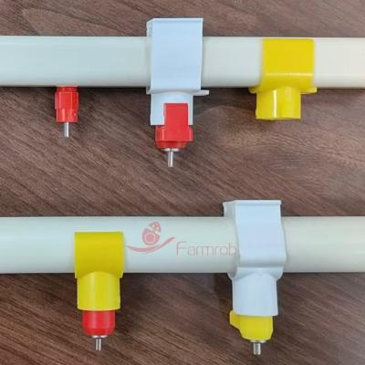 China ABS Engineering Plastic Ball Valve Nipple Drinker Poultry Accessories Seal Structure for sale