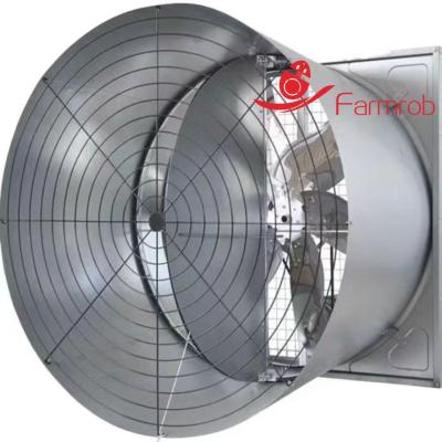 Cina Effetti anti-corrosione eccezionali Ventilatore a cono di pollame Tasso minimo di guasto per l'allevamento di pollame in vendita