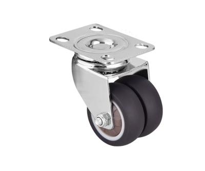 China Traditional Premium Double Row Board Casters Extra Heavy Duty PU Casters 1/3/5 Ton 6