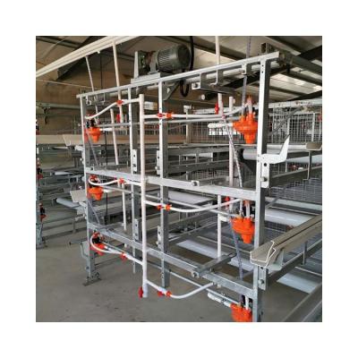 China Automatic High Quality Multilayer Chicken Battery Cage With Feeding Equipment for sale